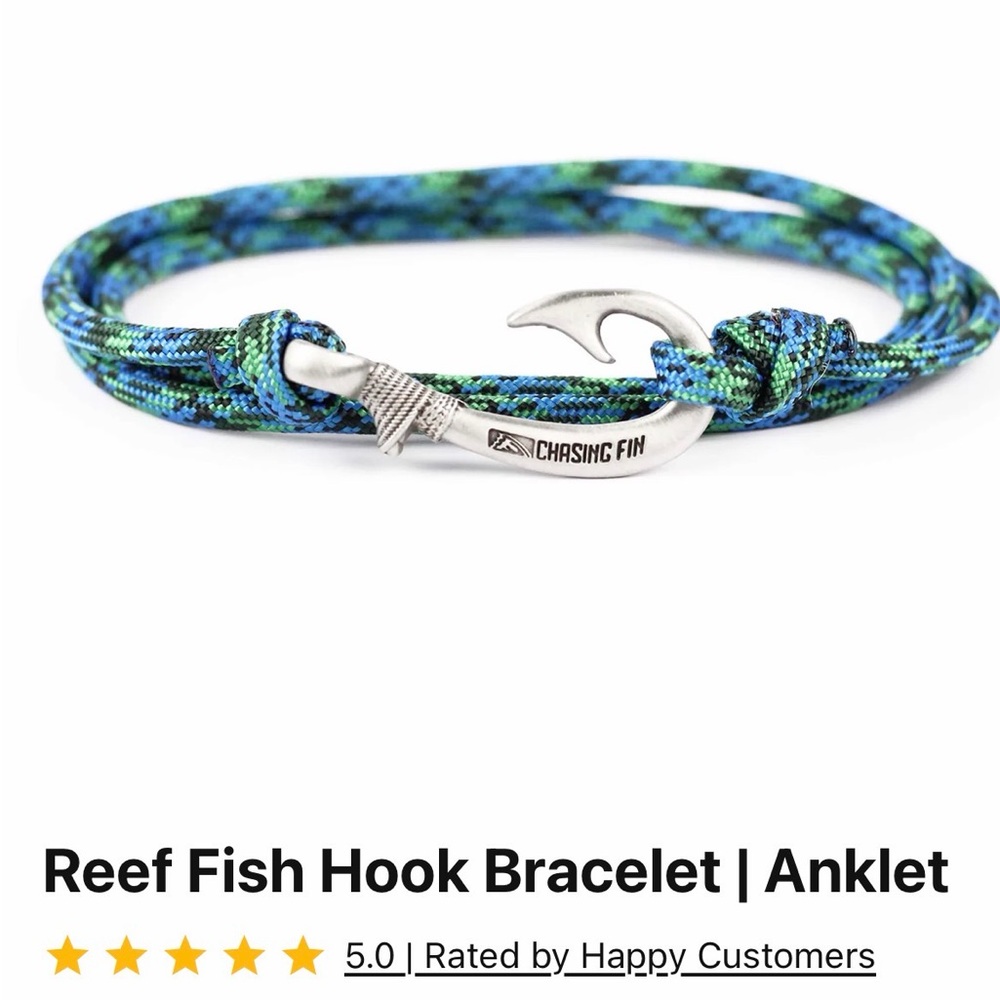 CHASING FIN Hook Bracelet/Ankle